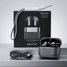 🔥 BUDS PRO 5 – ACTIVE ANC • TYPE-C QUICK CHARGE • PREMIUM STEREO AUDIO 🔥